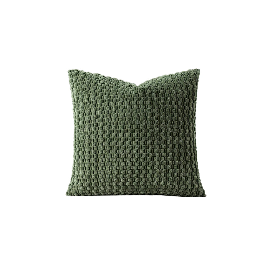 Textured Boho Cushion Cover Sage