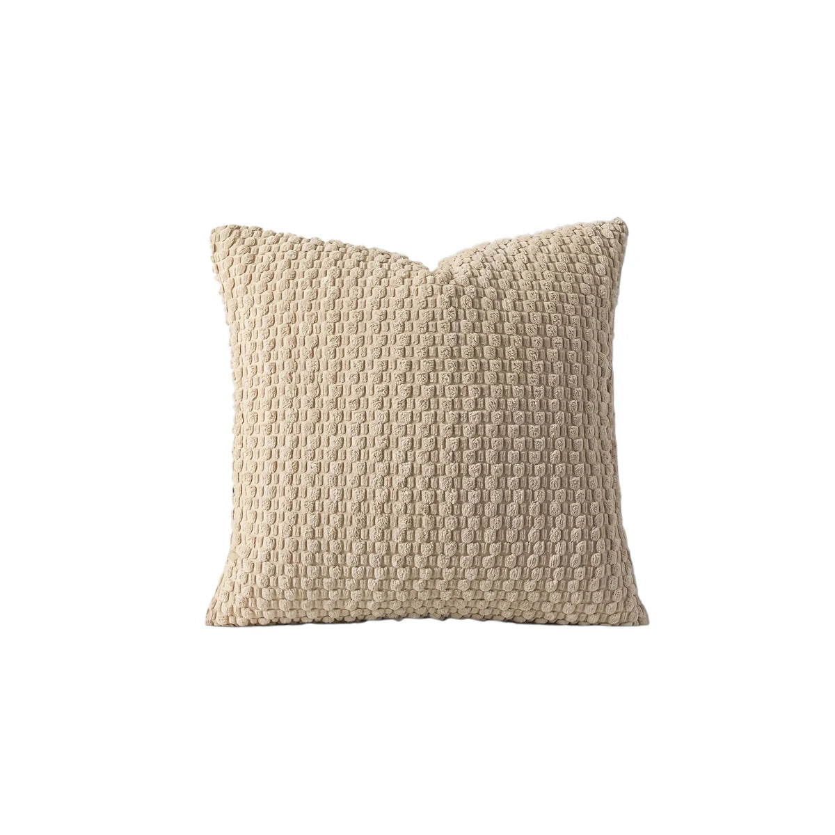 Textured Boho Cushion Cover Sand