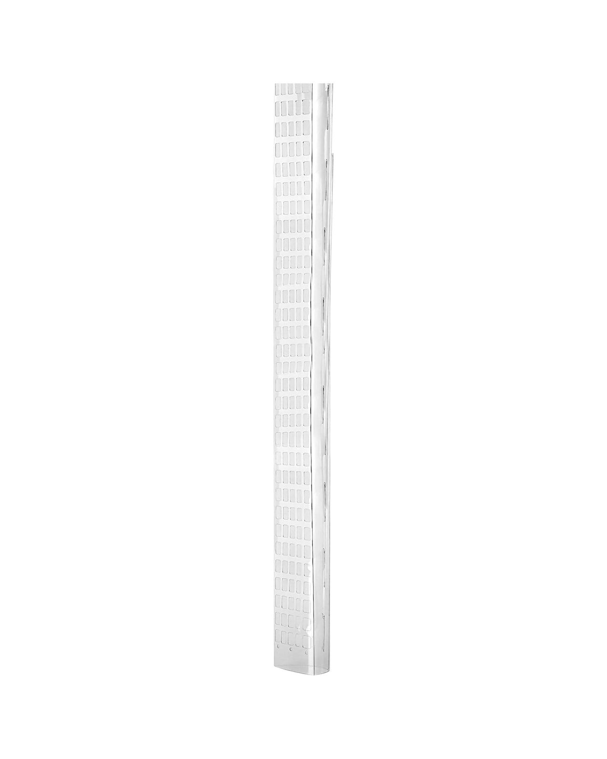 Two clear plastic moss poles for sphagnum, 36 in (90 cm) each, folded into a D shape, on white