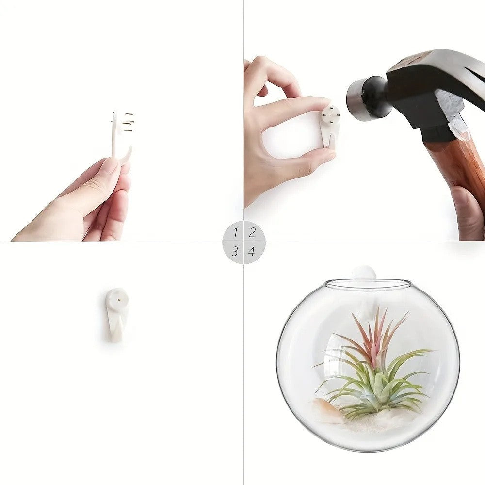 How to hang a vase on a small wall hook